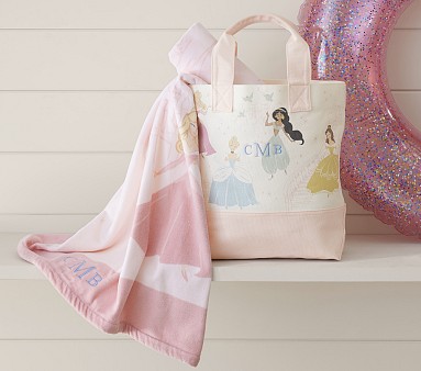 Disney Princess Beach Tote and Towel Set Pottery Barn Kids