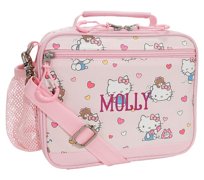 Mackenzie Hello Kitty Hearts Glow-in-the-Dark Adaptive Lunch Box