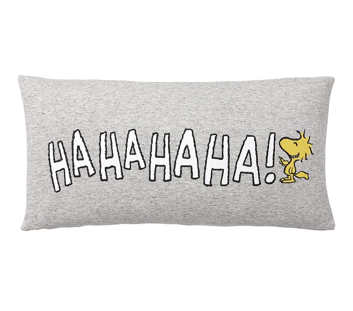 Peanuts&#174; Snoopy&#174; Woodstock Hahaha Pillow Cover