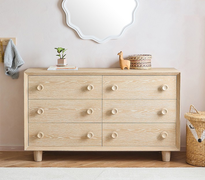 WE x PBK Vivienne 6-Drawer Nursery Dresser (56w x 18d&quot;)