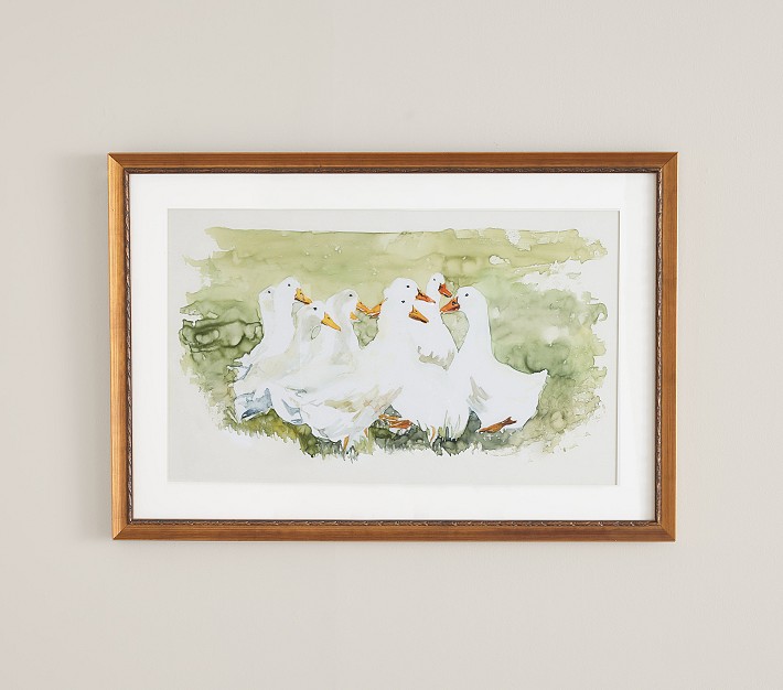 Ducks in a Row Art (22&quot; x 32&quot;)