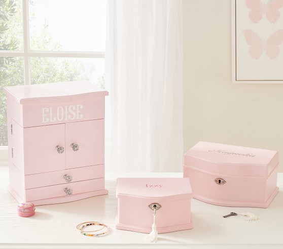 Pink Abigail Jewelry Box Collection