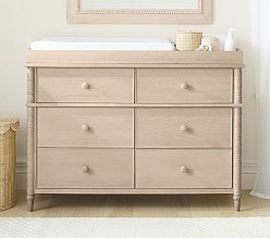 Elsie 6-Drawer Dresser & Topper Set (49w x 20d")