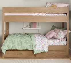 Camden Storage Low Twin-Over-Twin Bunk Bed