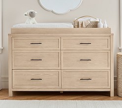 Camden 6-Drawer Dresser & Topper Set (56w x 19d")