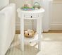 Kendall Side Table with Charging Station &amp; Nightlight (16&quot;)