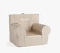 Kids Anywhere Chair&#174;, Oatmeal w/ White Piping Slipcover Only