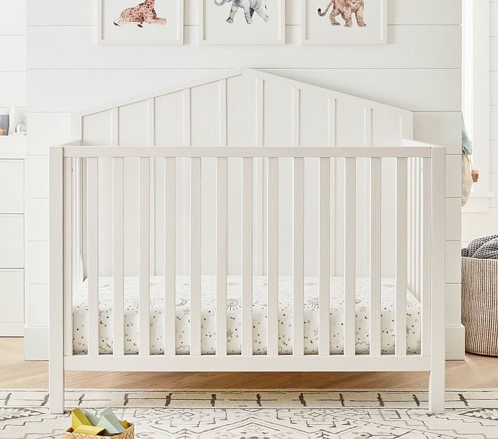 Modern Farmhouse 4-in-1 Convertible Crib