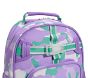 Mackenzie Lavender Sporty Camo Reflective Backpacks