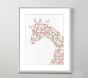 Giraffe Pattern IV Framed Art