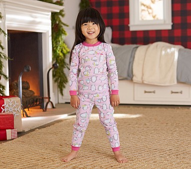 Penguin Cotton Tight Fit Kids Pajama Pottery Barn Kids