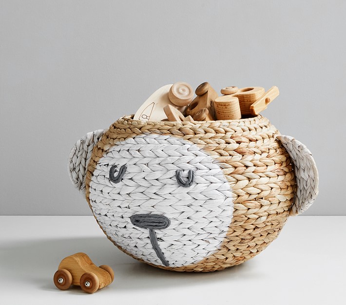 Shaped Monkey Nursery Storage