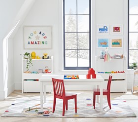 Carolina Storage Kids Table Pottery Barn Kids