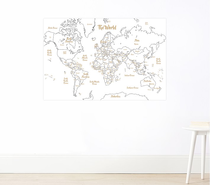 Dry Erase Map