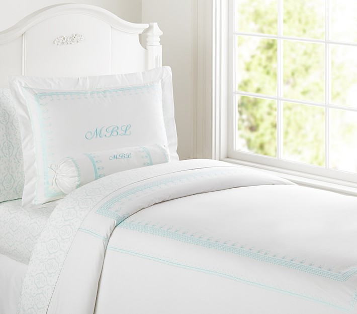 Embroidered Duvet Cover &amp; Shams