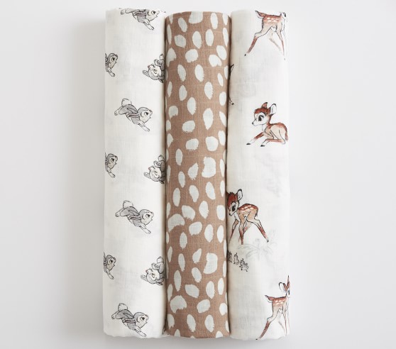 Disney <em>Bambi</em> Organic Muslin Swaddle Set