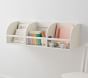 Wood &amp; Acrylic Cubby Shelf