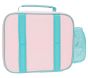 Mackenzie Pink Rainbows Chenille Lunch Boxes