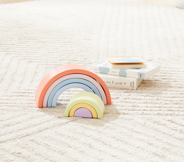 Wooden Rainbow Decorative Puzzle