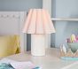 Ceramic Cylinder Fluted Lamp (13&quot;)