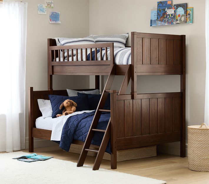 Pottery barn camp twin over full bunk bed discount