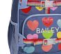 Mackenzie Rainbow Glitter Hearts Backpacks