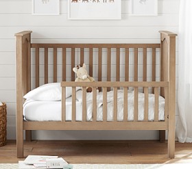 Kendall Toddler Bed Conversion Kit Weathered White In Home Delivery