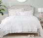 Washed Cotton Ruffle Organic Duvet Cover &amp; Shams