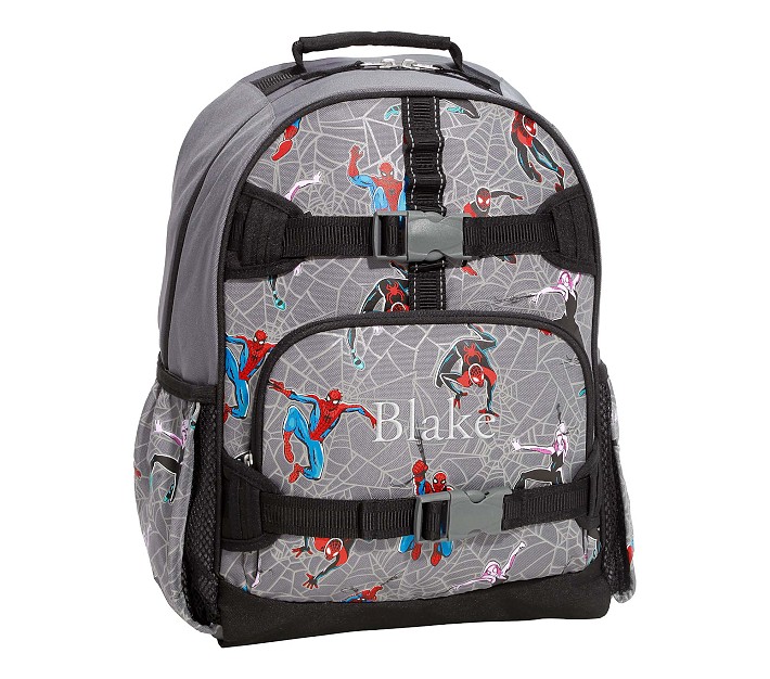 Mackenzie Marvel s Spider Man Heroes Glow in the Dark Backpacks Pottery Barn Kids