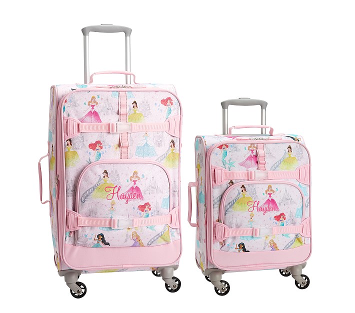 Mackenzie Disney Princess Castle Spinner Luggage Bundle, Set Of 2