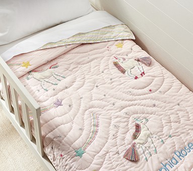 Deals Unicorn Adventure Toddler Quilt