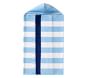 Whale Stripe Baby Beach Hooded Towel