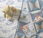 Disney's Winnie the Pooh Organic Toile Crib Fitted Sheet