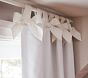 Tie-Top Eyelet Blackout Curtain