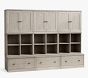 Cameron 3 x 3 Cubby &amp; Cabinet Wall Storage System