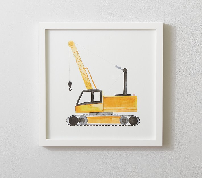 Crane Framed Art