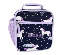 Mackenzie Navy Night Unicorn Glow-in-the-Dark Lunch Boxes