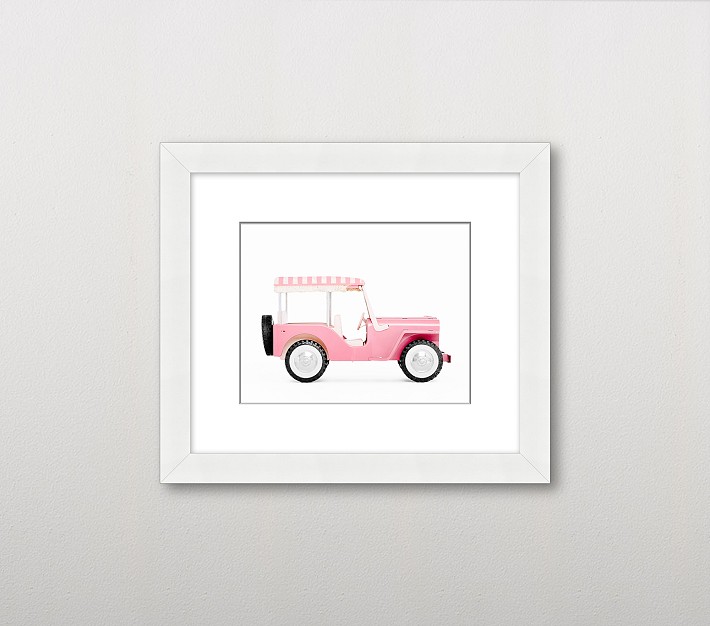 Leslee Mitchell Beach Truck Wall Art