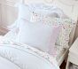 Washed Cotton Ruffle Organic Duvet Cover &amp; Shams