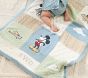 Disney Home x Sanderson Mickey Mouse Heirlooom Baby Blanket