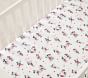 Disney Mickey Mouse Hearts Organic Crib Fitted Sheet