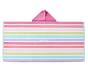 Multi Stripe Kid Hooded Towel