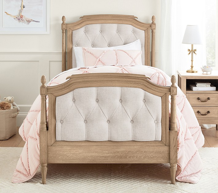 Blythe Tufted Kids Bed | Pottery Barn Kids