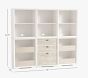 Callum 3 x 3 Wall Storage System with Bulk Bins