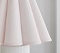 Ceramic Cylinder Fluted Lamp (13&quot;)