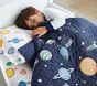 Solar System Glow-in-the-Dark Toddler Bed Sheet Set &amp; Pillowcase