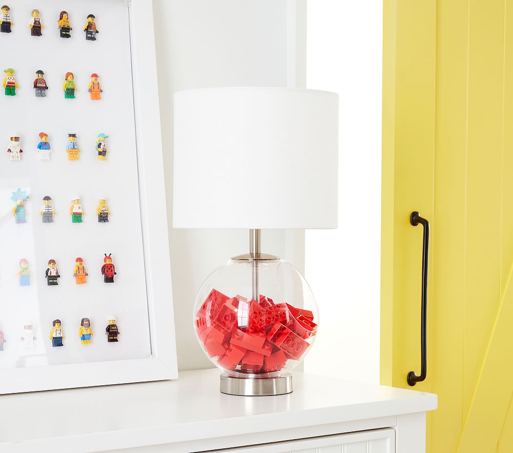 Acrylic Collectors Lamp 18 Inch - Stylish Decor