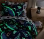 Glow-in-the-Dark Astronaut Space Program Duvet &amp; Shams