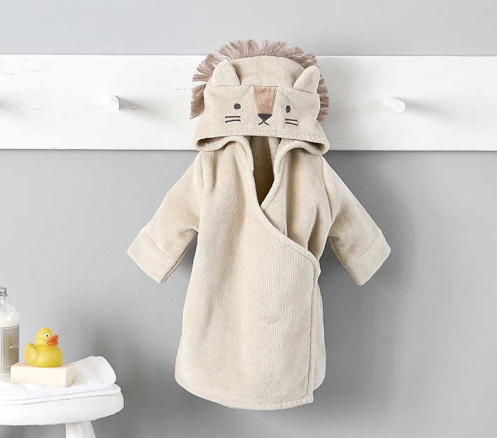 Lion Baby Bath Robe