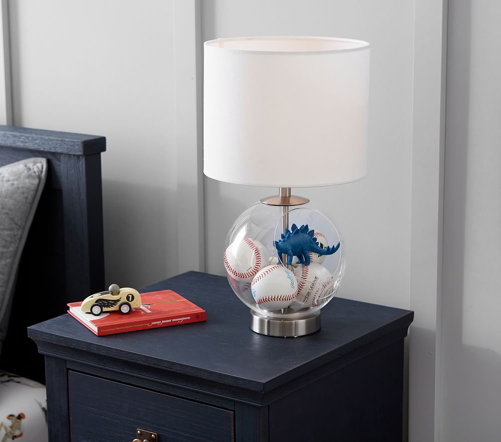 Acrylic Collectors Lamp 18 Inch - Stylish Decor